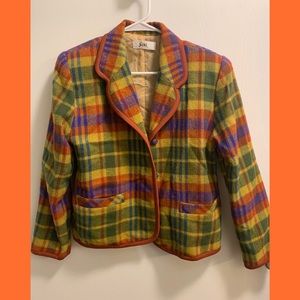 Vintage Plaid Suki Jacket